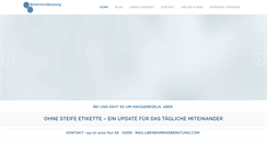Desktop Screenshot of benehmensberatung.com